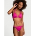 Купальник Victoria’s Secret Harlow Halter Push-Up Bikini Top & Bikini Bottom, Berry Blush