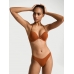 Купальник Victoria’s Secret Bombshell Add-2-Cups Diamanté Push-Up Bikini Top & Diamanté Brazilian Bottom, Коричневий