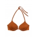 Купальник Victoria’s Secret Bombshell Add-2-Cups Diamanté Push-Up Bikini Top & Diamanté Brazilian Bottom, Коричневий