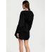 Пляжне Плаття-туніка Victoria’s Secret Crochet Cover-Up Dress, Чорний