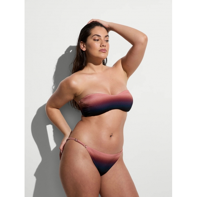 Купальник Victoria’s Secret Archives Sunset Ombré Bandeau Bikini Top & Ombré Side-Tie Bikini Bottom, Sunset Ombre