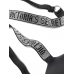 Купальник зі стразами Victoria’s Secret Shine Strap Sexy Push-Up Bikini Swim, чорний одинарний пушап