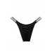 Купальник зі стразами Victoria’s Secret Shine Trim Push-Up Bikini Top & Brazilian Bikini Bottom, чорний