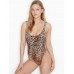 Купальник зі стразами Victoria's Secret Shine Strap One-piece swim, леопардовий принт