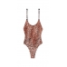 Купальник зі стразами Victoria's Secret Shine Strap One-piece swim, леопардовий принт