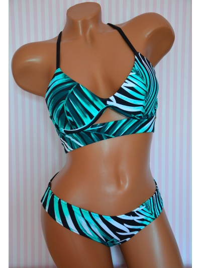 Купальник Victoria's Secret Pink Push-Up Cross-Back Scoop & Bikini