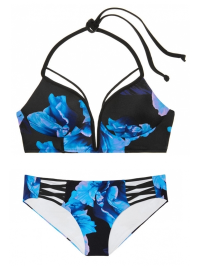 Купальник Victoria's Secret Pink Lace-Up Bikini Bottom