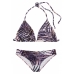 Купальник Victoria's Secret Lace Triangle Pink з пальмовим принтом