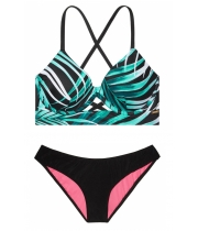 Купальник Victoria's Secret Pink Push-Up Cross-Back Scoop & Bikini