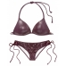 Купальник Victoria's Secret Pink RIBBED PUSH-UP TRIANGLE & RIBBED LACE-UP CHEEKSTER