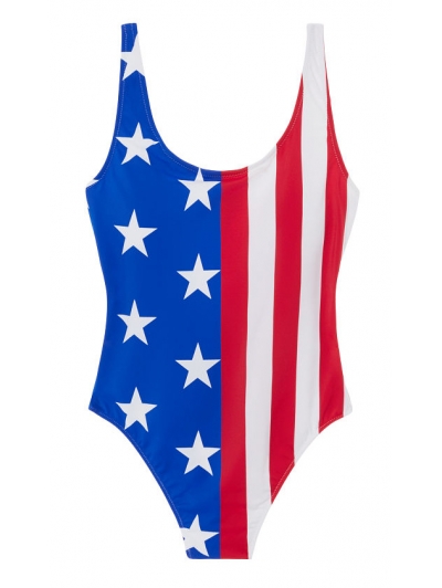 Віддільний купальник Victoria's Secret Pink USA flag