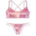 Оксамитовий купальник-топ Victoria's Secret Pink Velvet Scoop & Velvet Mini Bikini
