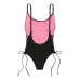 Віддільний купальник Victoria's Secret PINK Ribbed Lace-Up One-Piece