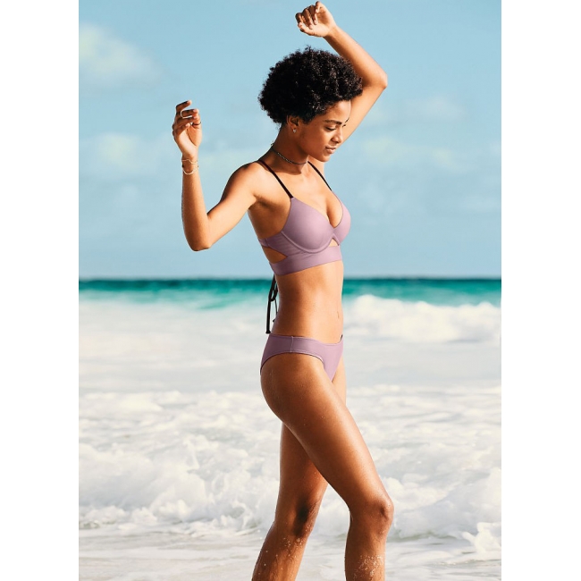Купальник Victoria's Secret Pink Push-Up Cross-Back Scoop & Bikini