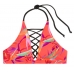 Купальник Victoria's Secret Pink Embroidered Strappy High-Neck & Strappy High-Waist Bikini