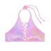 Оксамитовий купальник Victoria's Secret Pink Velvet Strappy High-Neck & Velvet Bikini