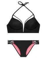Купальник Victoria's Secret Pink Strappy V-Wire Plunge & Strappy Bikini