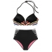 Купальник Victoria's Secret Pink Strappy V-Wire Plunge & High-Waist Bikini