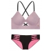 Купальник Victoria's Secret Pink Push-Up Cross-Back Scoop & Bikini