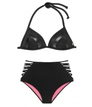 Купальник Victoria's Secret Pink Push-Up Triangle Top & High-Waist Bikini