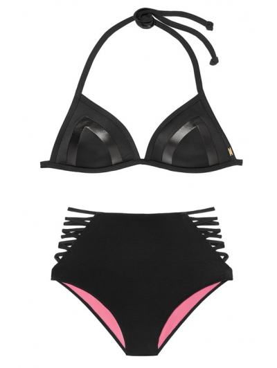 Купальник Victoria's Secret Pink Push-Up Triangle Top & High-Waist Bikini