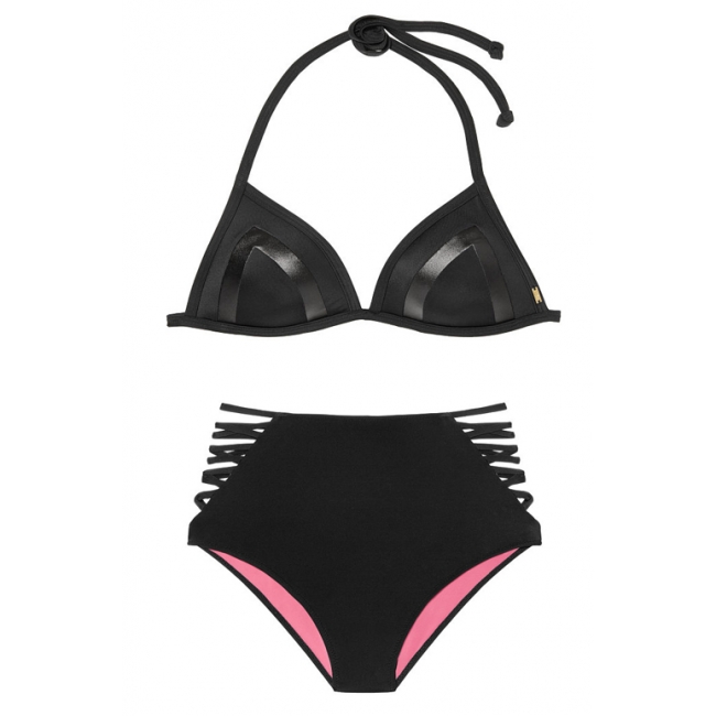 Купальник Victoria's Secret Pink Push-Up Triangle Top & High-Waist Bikini
