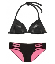 Купальник Victoria's Secret Pink з Push-up Triangle Top & Lace-Up Bikini Bottom