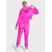 Велюровий Спортивний Костюм Victoria's Secret Velour Front-zip Hoodie & Velour Jogger, Bright Pink