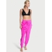 Велюровий Спортивний Костюм Victoria's Secret Velour Front-zip Hoodie & Velour Jogger, Bright Pink