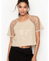 Кроп-топ Вікторія Секрет Mesh Crop Tee