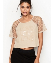 Кроп-топ Вікторія Секрет Mesh Crop Tee