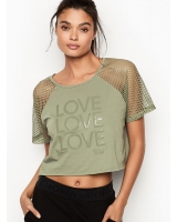 Кроп-топ Вікторія Секрет Mesh Crop Tee