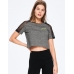 Кроп-топ Вікторія Сикрет Пінк Crop Crew Tee