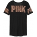 Футболка Bling Perfect V-Neck Tee PINK