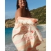 Рушник Beach Towel, pink stripe