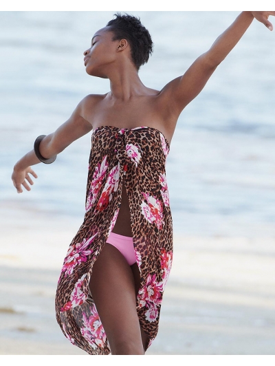 Пляжне Парео Victoria’s Secret Mini Sarong, Леопардовий принт