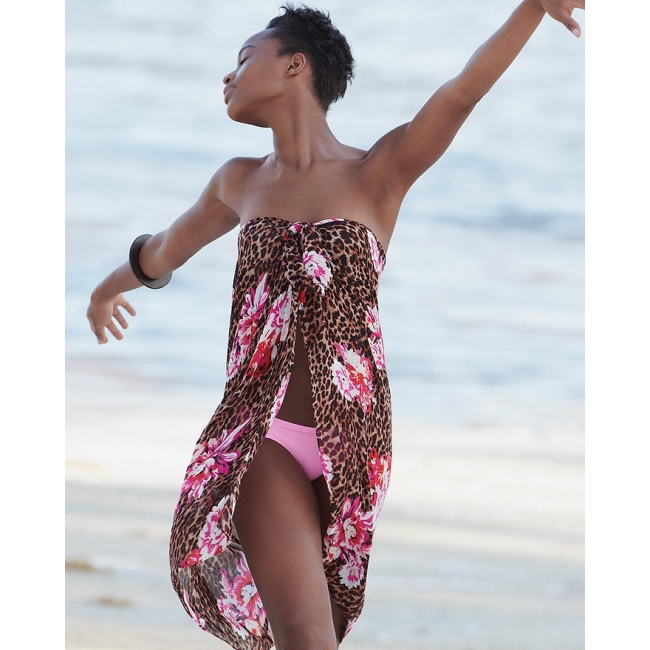 Пляжне Парео Victoria’s Secret Mini Sarong, Леопардовий принт