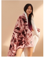 Плед VICTORIA'S SECRET Sherpa Blanket, Коричневий