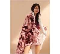 Плед VICTORIA'S SECRET Sherpa Blanket, Коричневий