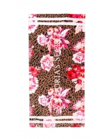 Рушник Victoria's Secret Beach Towel, Leopard peony 