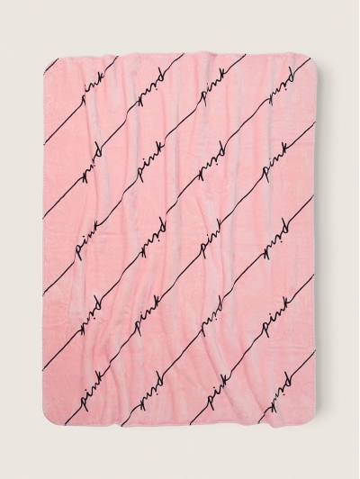 Плед VICTORIA'S SECRET Sherpa Blanket, Blush