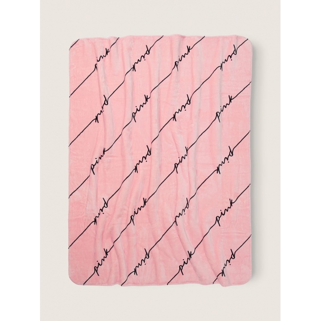 Плед VICTORIA'S SECRET Sherpa Blanket, Blush