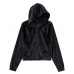Велюровий Спортивний Костюм Victoria's Secret Velour Front-zip Hoodie & Velour Jogger, чорний