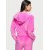 Велюровий Спортивний Костюм Victoria's Secret Velour Front-zip Hoodie & Velour Jogger, Pink