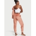 Велюровий Спортивний Костюм Victoria's Secret Velour Front-zip Hoodie & Velour Jogger, Canyon Rose