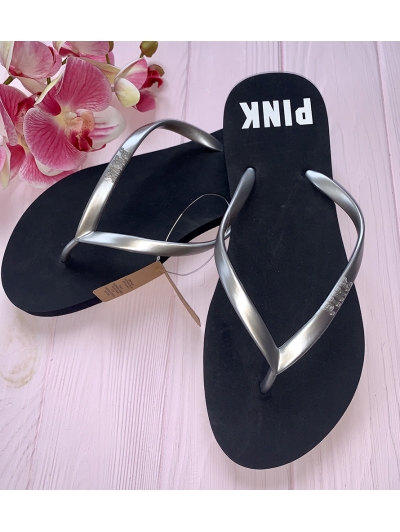 В'єтнамки Victoria's Secret Pink Flip-Flops, Black