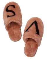 Домашні Тапочки Victoria's Secret Closed Toe Faux Fur Slipper, Коричневі, 36-41 розмір