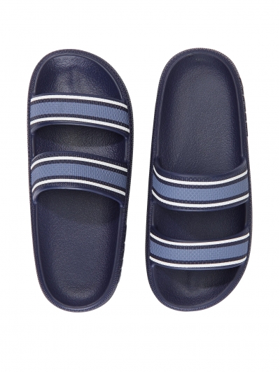 Шльопанці пляжні Victoria's Secret Pink Double Strap Pillow Slides, сині