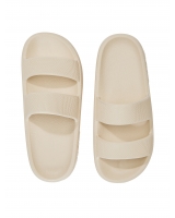 Шльопанці пляжні Victoria's Secret Pink Double Strap Pillow Slides, бежеві