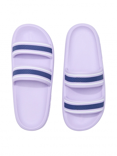 Шльопанці пляжні Victoria's Secret Pink Double Strap Pillow Slides, Лілові